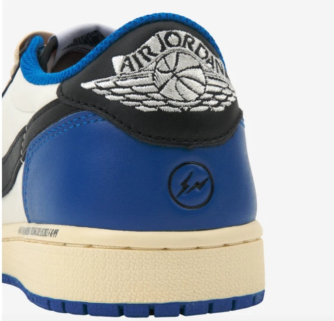 Travis Scott × Fragment × Air Jordan 1 Low OG "Military Blue" (DM7866-140)