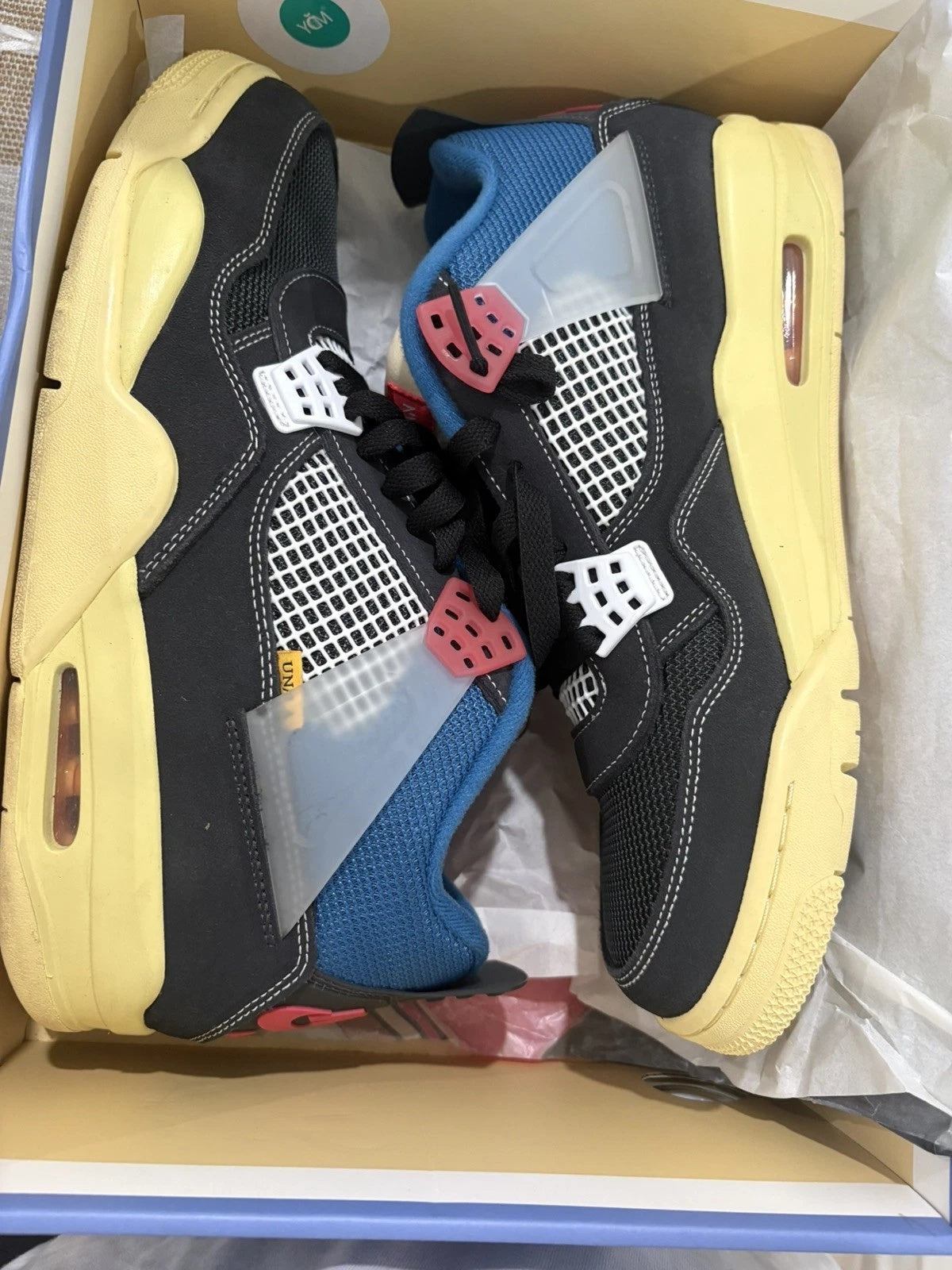 Union LA x Air Jordan 4 Retro 'Off Noir' DC9533-001